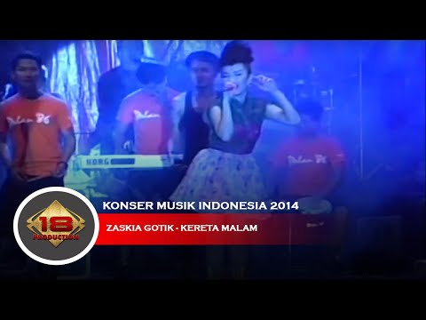 Live Konser Zaskia Gotik - Kereta malam @Lahat 5 Februari 2014