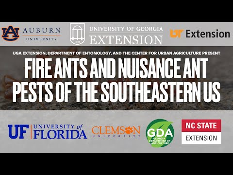 Fire Ants and Nuisance Ant Pests of the Southeastern US—April 21, 2022