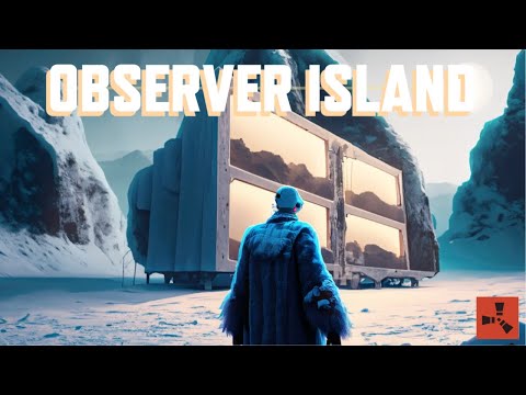 I Built a ROCK BASE on OBSERVER ISLAND... Solo RUST