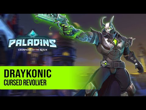 DrayKonic Androxus PALADINS PRO COMPETITIVE GAMEPLAY l CURSED REVOLVER