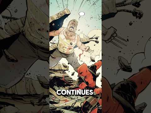Deadpool vs old man Logan #comics #mcu #marvel #shorts #movie #reels #xmen #spiderman #deadpool