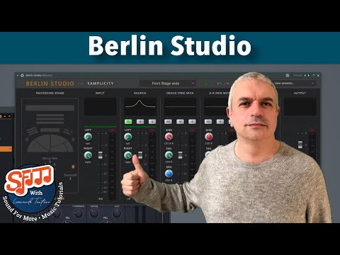 Samplicity Berlin Studio for Mac, PC VST3 - The Best Orchestral Reverb 🔥🔥🔥🔥 - Tutorial / Demo