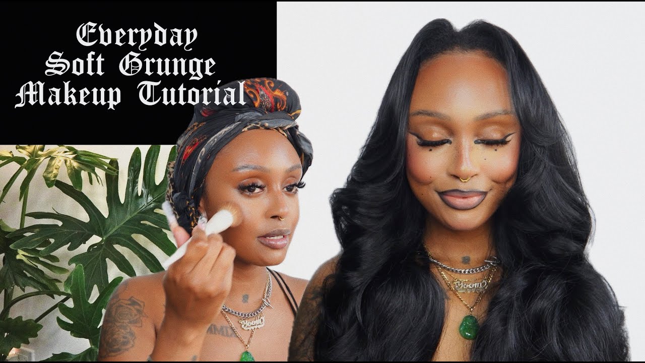 EVERYDAY SOFT GRUNGE MAKEUP TUTORIAL | Chatty
