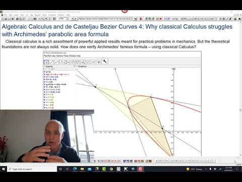 Classical Calculus struggles with Archimedes' parabolic area formula | AC and dCB Curves 4 |Wild Egg