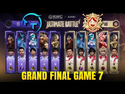 AG.AL vs TT GLOBAL | KWC Grand Final | Game 7 Ultimate Battle | Honor Of Kings