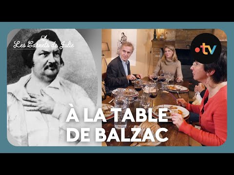 At Honoré de Balzac's Table - Julie's Notebooks