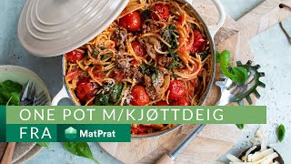 One Pot med kjøttdeig