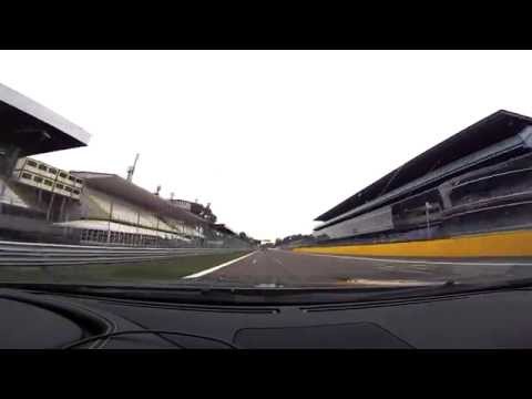 Nissan GTR Chasing Ferrari 458 Italia 17/10/2015 Monza GTCUP