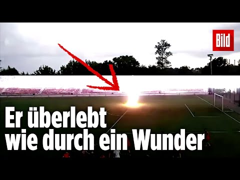 16 jähriger wird beim Fußball-Training vom Blitz getroffen | Russland