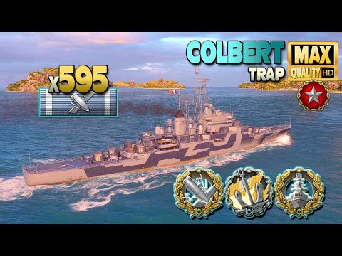 Cruiser Colbert: Last hope in Ranked battle - World of Warships