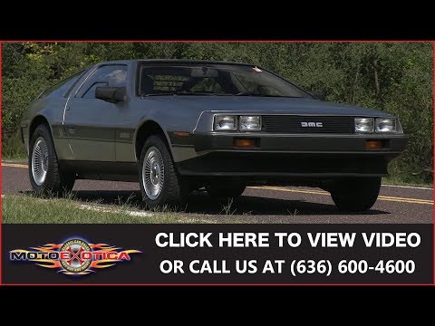 1981 DeLorean DMC-12 || SOLD