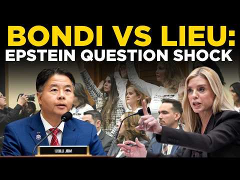 Bondi Hearing Live | Pam Bondi Fires Back as Ted Lieu Drops Epstein Bombshell Question