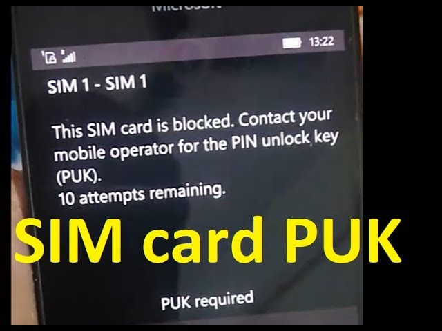 【How to】 Unlock Puk Sim Globe Prepaid