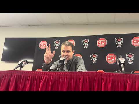 NC State Head Coach Will Wade Postgame Press Conference Following OT Loss to Kansas