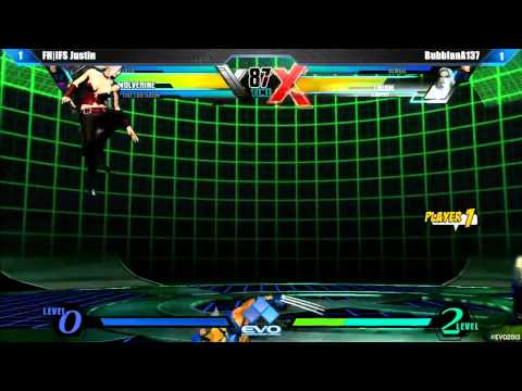 UMvC3 FH IFS Justin vs BubblanA137 - EVO 2013