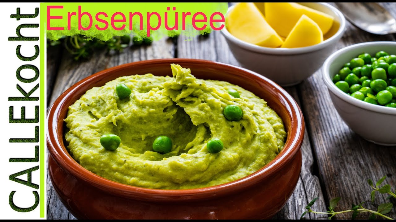 ERBSENPÜREE - Einfache Rezepte