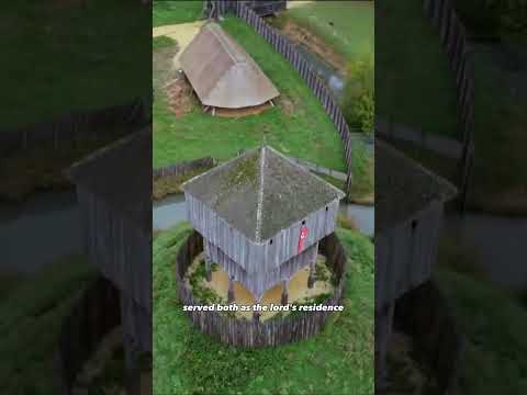 The Motte-and-Bailey Castle Explained #history #engineering #castle