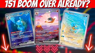 Pokemon 151 Declining Already?! Pokemon Market Update