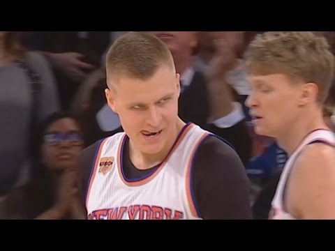 Kristaps Porzingis Scores Career High 35 Points! Detroit Pistons vs New York Knicks