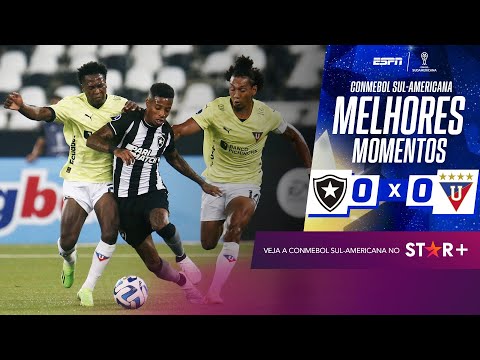 Gols e lances de Botafogo x LDU