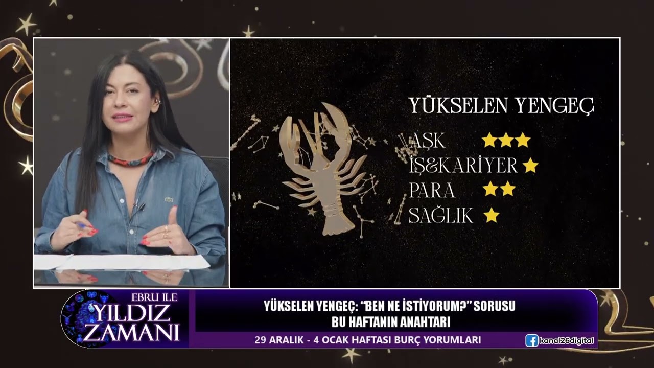 [YÜKSELEN YENGEÇ] 29 Aralık – 4 Ocak Haftası