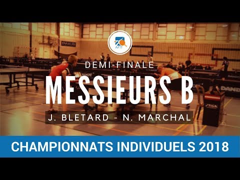 Messieurs B | Demi-finale | J. BLETARD - N. MARCHAL