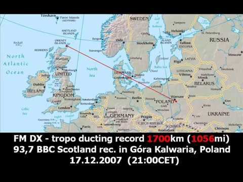 1700 km EXTREME TROPO FM DX!