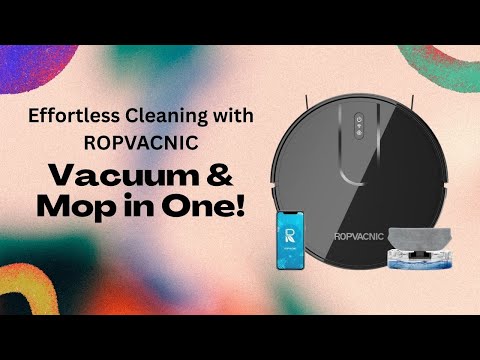 Recensione del robot aspirapolvere e lavapavimenti ROPVACNIC