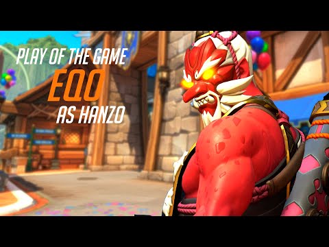 P.FUSION EQO PRO HANZO + ML7 BEST ANA! POTG! [ OVERWATCH 2 SEASON 4 TOP 500 ]
