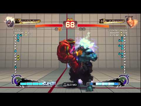 SSF4 AE Ver. 2012: Youhei-_- [Oni] vs. rindaman-deejay [Dee Jay] - PSN Ranked Match
