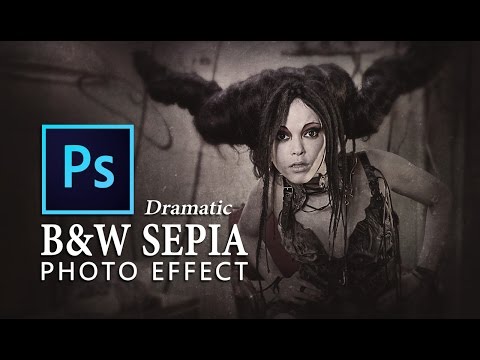 Neon Glow Effect Portrait Photoshop Tutorial