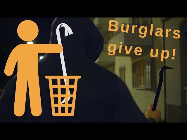Scare off burglars with this device