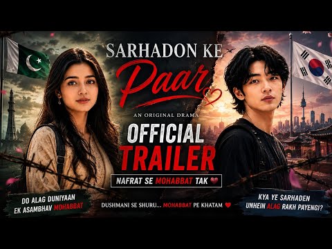 Sarhadon Ke Paar | Official Trailer | Nafrat Se Mohabbat Tak ❤️ | New Pakistani-Korean Drama