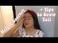 MY HEIGHT JOURNEY // TIPS ON HOW TO GROW TALL