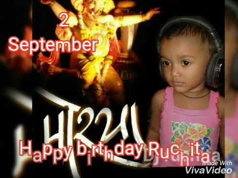 Happy birthday ruchita