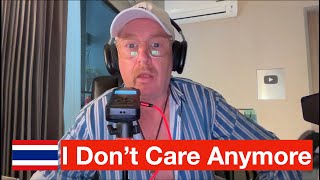 I Don't Give a Damn Anymore | They can think what they want