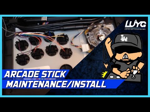 HOW TO: Maintenance/Install a Lever and Buttons in an Arcade Stick