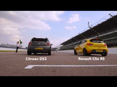 Citroen DS3 vs Renault Clio RS