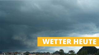 Wetter heute: Sonne, Wind und Regenschauer