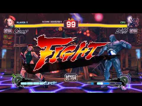 Ultra Street Fighter IV battle: Cammy vs Seth