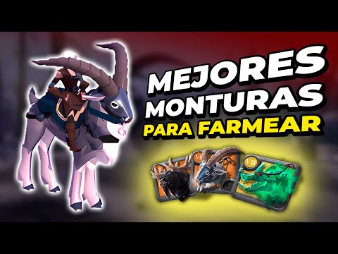 🛡️ LAS MEJORES MONTURAS para FARMEAR en ZONA NEGRA | Guía Albion Online 2025 🐎