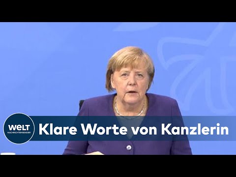 CORONA-GIPFEL: Bundesweite Einschränkungen für Ungeimpfte - Statement von Kanzlerin Merkel