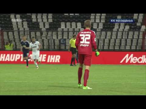 3.Liga - KSC 2:2 Osnabrück - Highlights