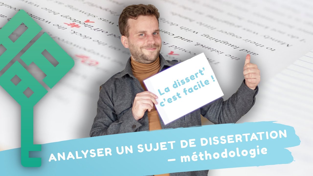 Bien analyser le sujet pour réussir sa dissertation de français, le tout avec des exemples! Bac 2025