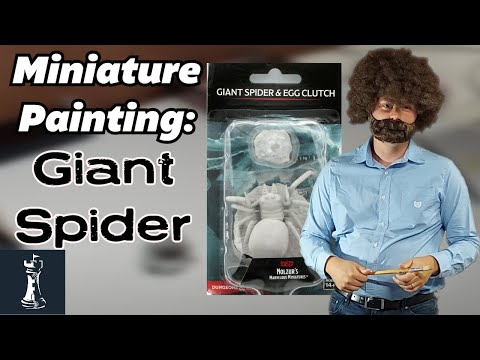 Wizkids Giant Spider | Miniature Painting with Rook