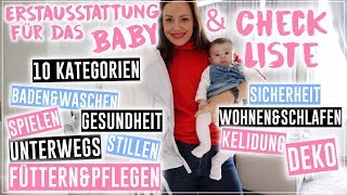 Erstausstattung Baby & Checkliste • 3-fach Mama Erfahrung •Maria Castielle
