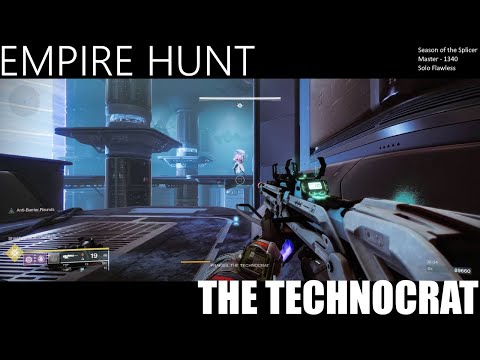 Solo flawless Master Empire Hunt (Season of the Splicer)