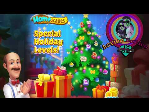 Homescapes - Holiday Season - Bonus Level 41 - 45 - Gameplay
