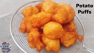 potato Bites | Crispy Butter Puffs | Potato Puffs | Sancks Recipe