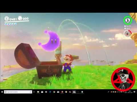 Super Mario Odyssey Guide Seaside Kingdom Power Moon # 49